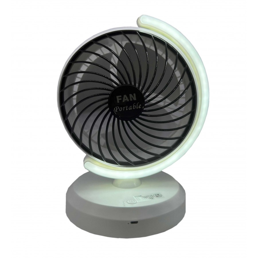 پنکه شارژی NB-16 چراغ دار