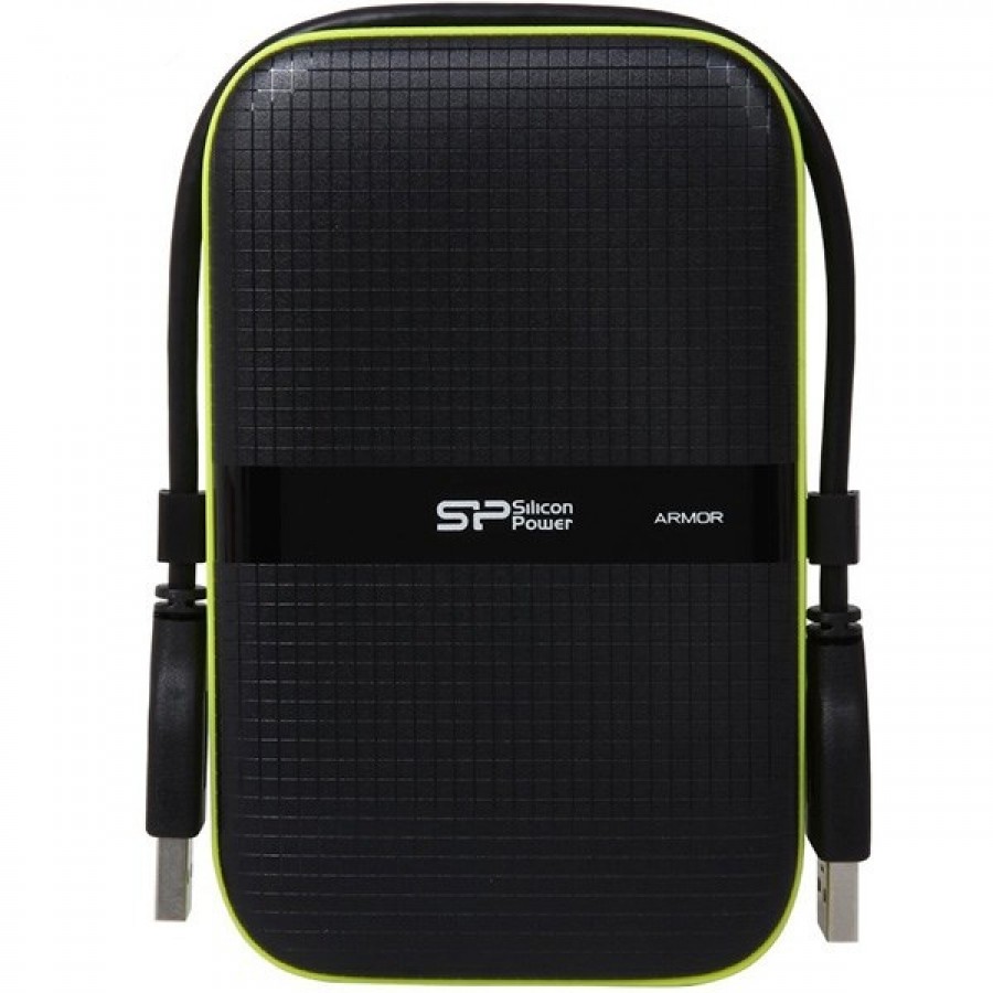 هارد دیسک اکسترنال SILICON POWER مدل Armor A60 ظرفيت 1 ترابايت