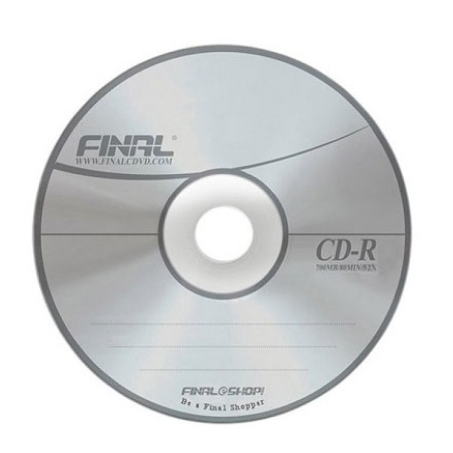 سی دی FINAL باکس 50 تایی