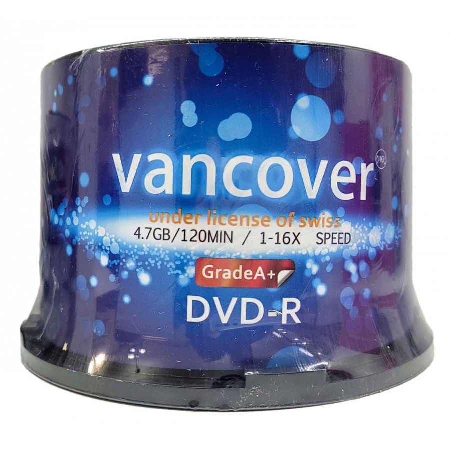 دی وی دی Vancover باکس 50 تایی