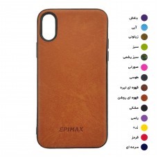 گارد طرح چرم EPIMAX اپل مدل IPHONE X