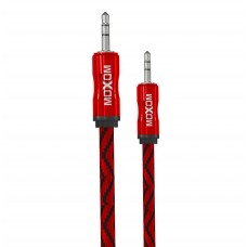 کابل انتقال صدا MOXOM مدل AUX-62B طول 1 متر