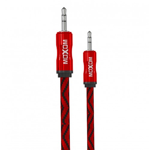 کابل انتقال صدا MOXOM مدل AUX-62B طول 1 متر