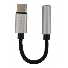 کابل تبدیل TYPE-C به صدا (AUX) LEITU مدل LA-1