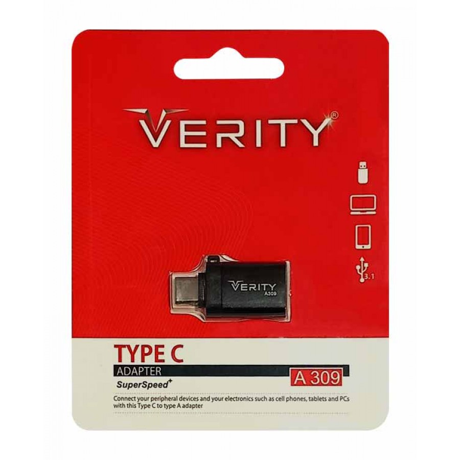 تبدیل USB به VERITY TYPE-C مدل A 309