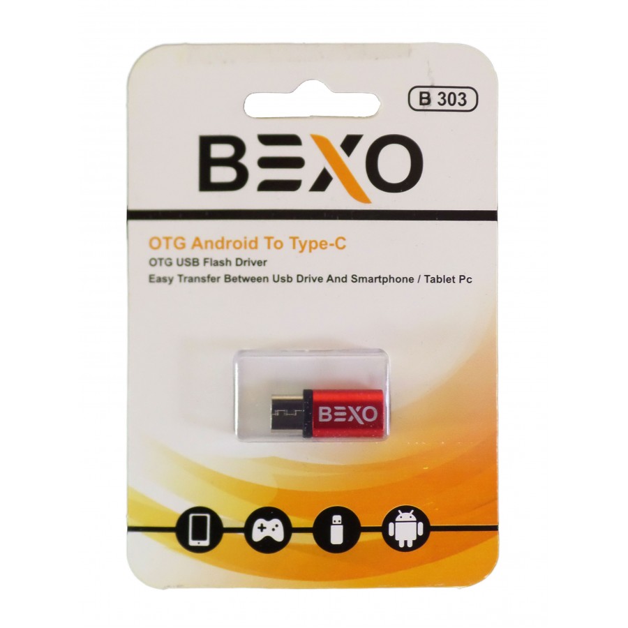 تبدیل Micro USB به BEXO TYPE-C مدل B 303