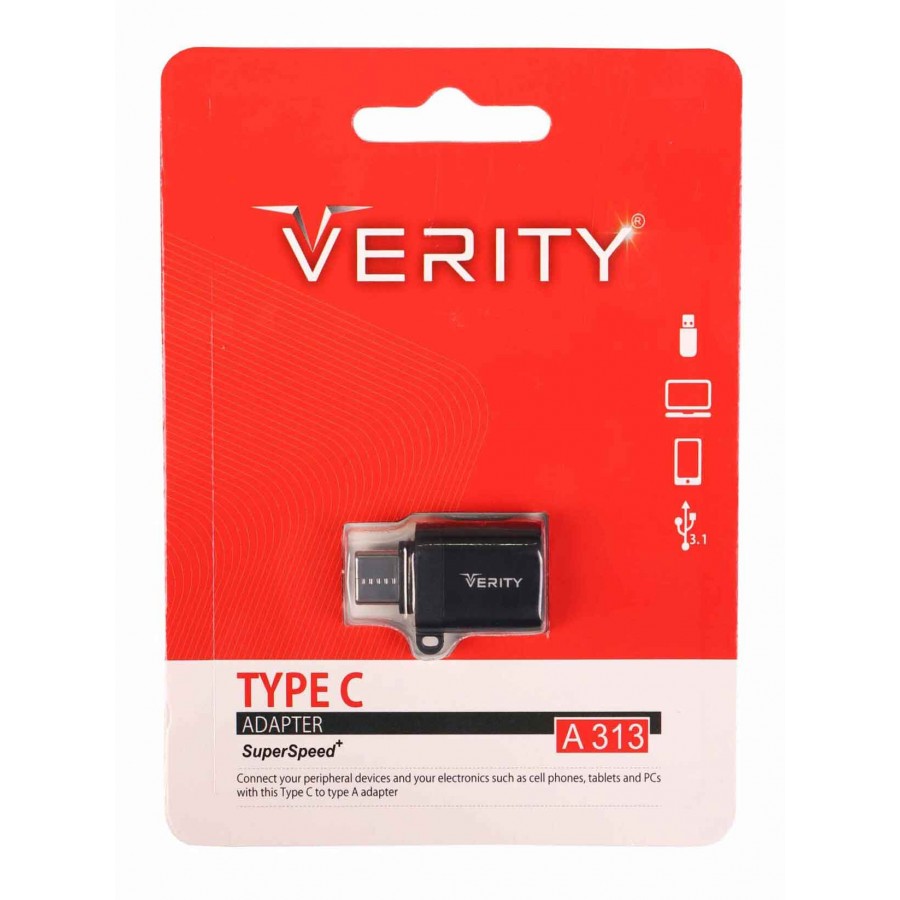 تبدیل USB3.1 به VERITY TYPE-C مدل A 313