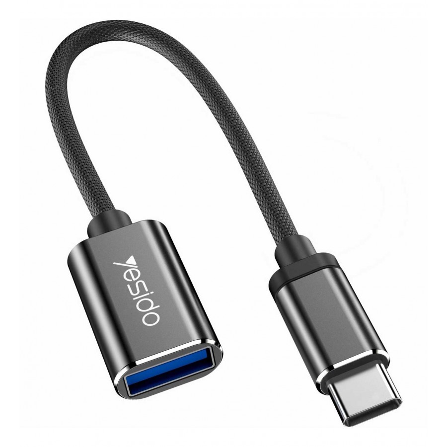 کابل تبدیل USB OTG به YESIDO TYPE-C مدل GS01