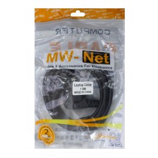 کابل برق لپ تاپ MW-NET طول 1.5 متر 