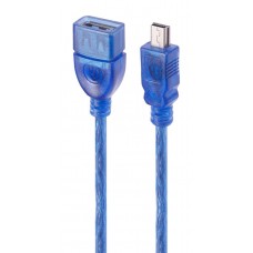 کابل ذوزنقه ای مادگی (Mini USB) DETEX طول 30 سانتی متر