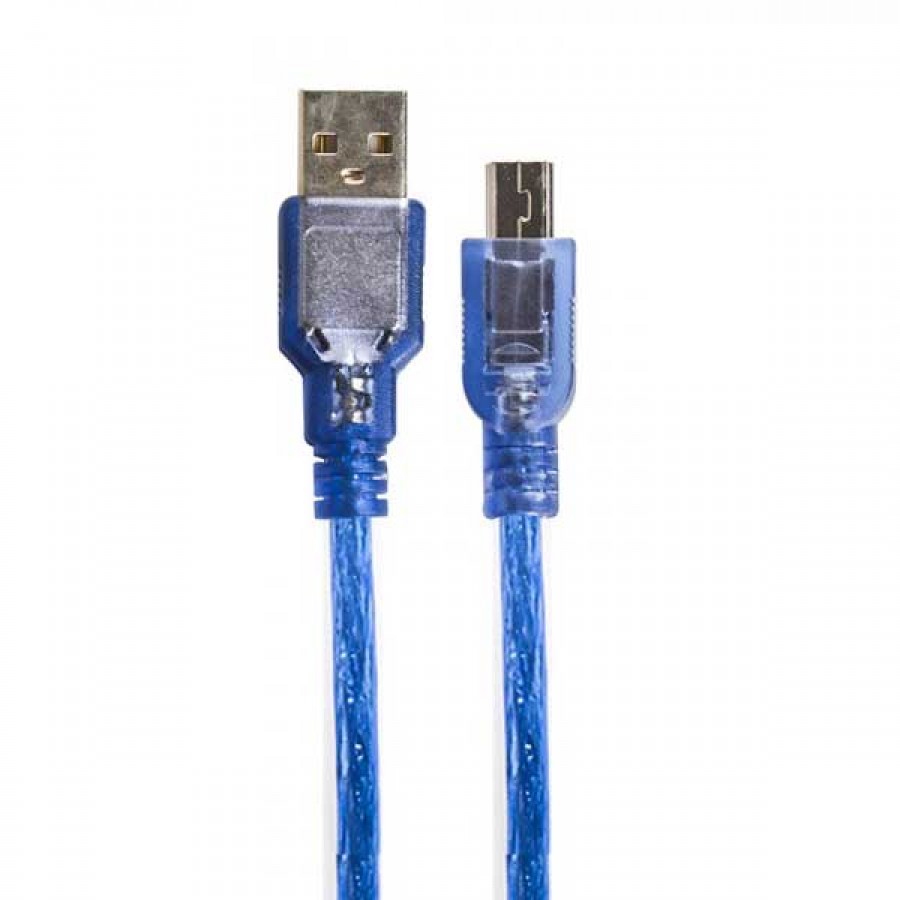 کابل ذوزنقه ای Mini USB نری 1.5 متری ROYAL