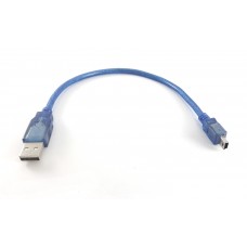 کابل ذوزنقه ای Mini USB نری 30سانتی متری D-NET