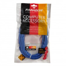 کابل شبکه CAT5 PARADISE طول 3 متر 