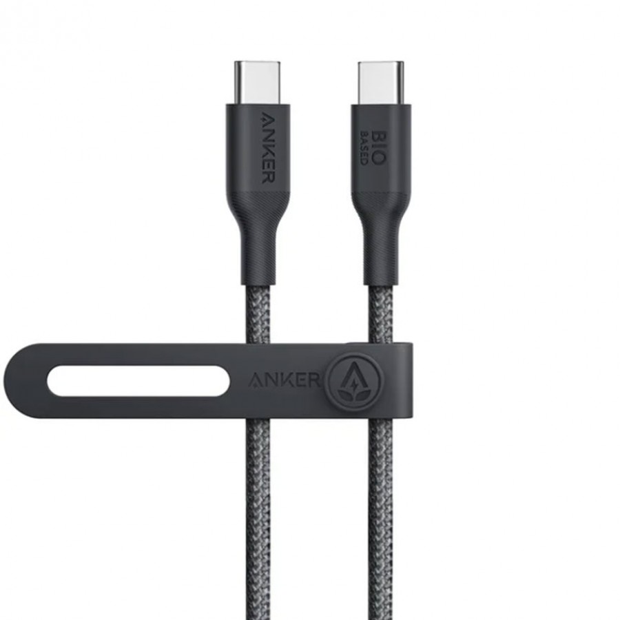 کابل شارژ دو سر ANKER TYPE-C فست شارژ 240 وات مدل A80F5 طول 90 سانتی متر با گارانتی ایستا