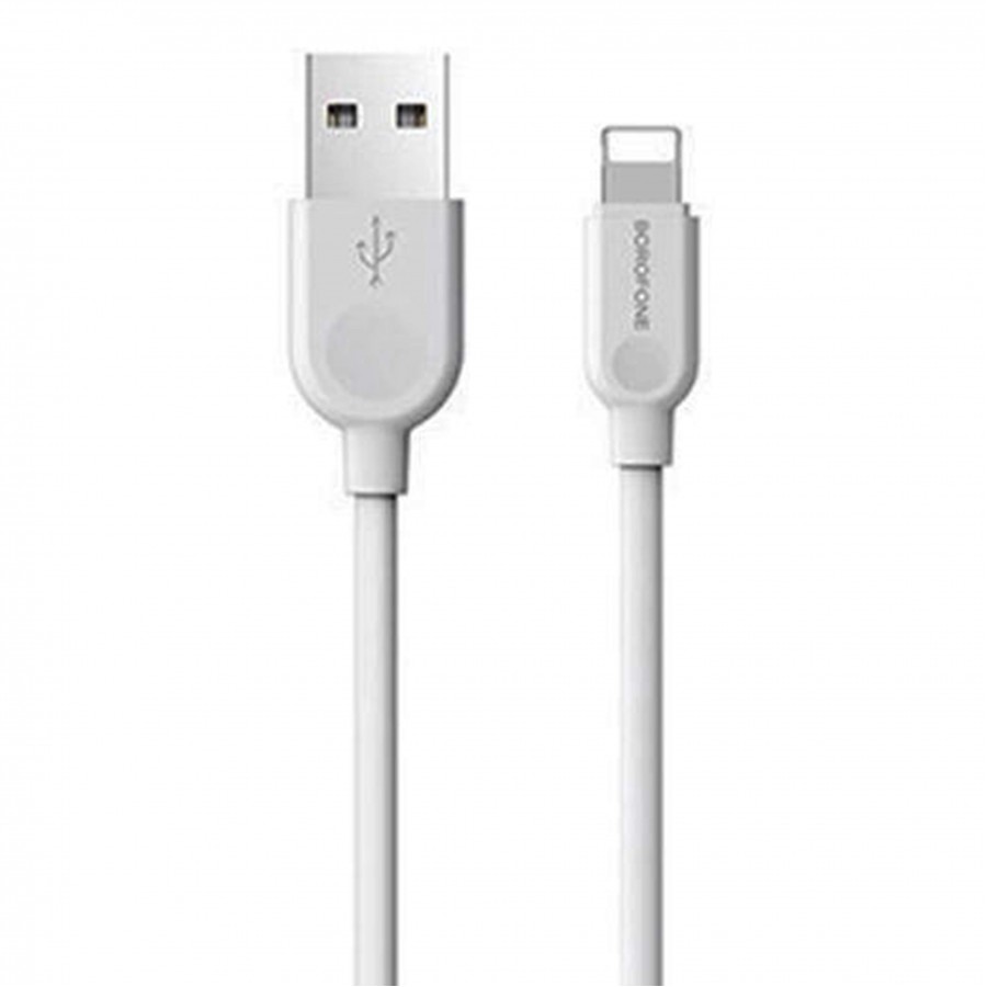 کابل شارژ آیفون BOROFNE مدل BX14 طول 1متر