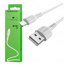 کابل شارژ آیفون BOROFNE مدل BX16 طول 1متر 
