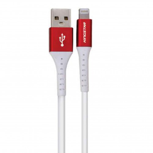 کابل شارژ آیفون KINGSTAR مدل K72i طول 1 متر