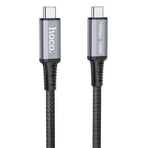 کابل شارژ دو سر HOCO TYPE-C فست شارژ 100 وات GEN2 مدل US01 طول 1.2 متر