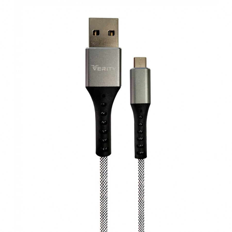 کابل شارژ VERITY MICRO USB مدل CB-3132A طول 1 متر