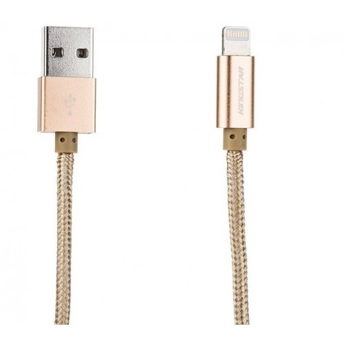 کابل شارژ آیفون 1متری KINGSTAR مدل KS08i