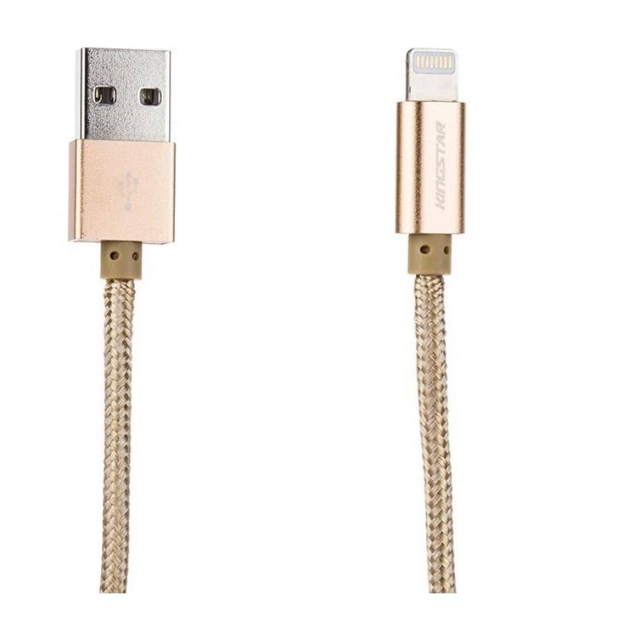کابل شارژ آیفون 1متری KINGSTAR مدل KS08i