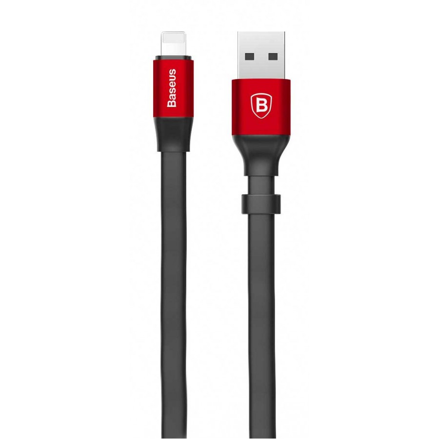 کابل شارژ آیفون BASEUS مدل CALMBJ-B91 طول 23 سانتی متر