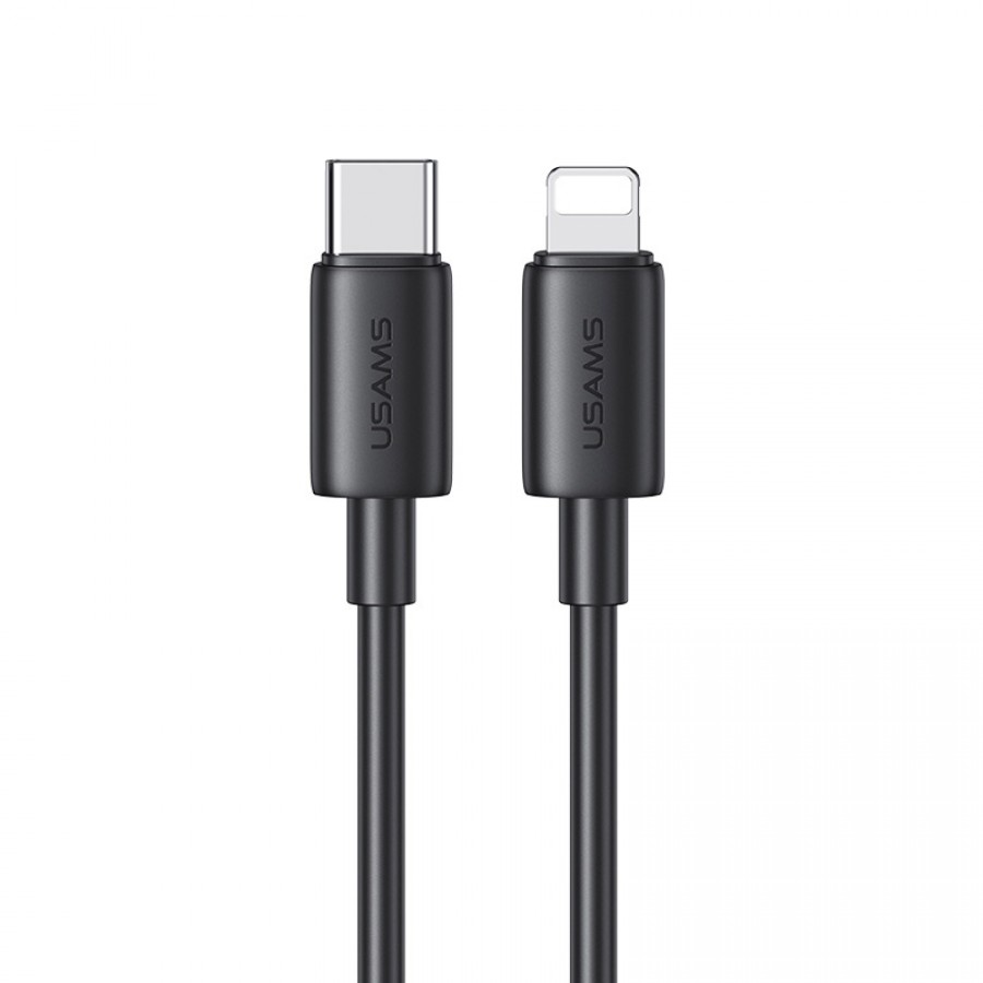 کابل تبدیل TYPE-C به LIGHTNING فست شارژ USAMS مدل SJ712 طول 1 متر