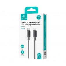 کابل تبدیل TYPE-C به LIGHTNING فست شارژ USAMS مدل SJ712 طول 1 متر 
