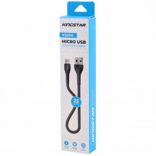 کابل شارژ KINGSTAR MICRO USB مدل K520A طول 25 سانتی متر 