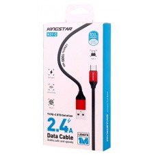 کابل شارژ KINGSTAR TYPE-C مدل K21 C طول 1 متر 