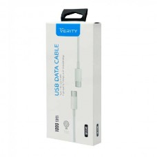 کابل شارژ دو سر VERITY TYPE-C مدل CB 3134 طول 1 متر 