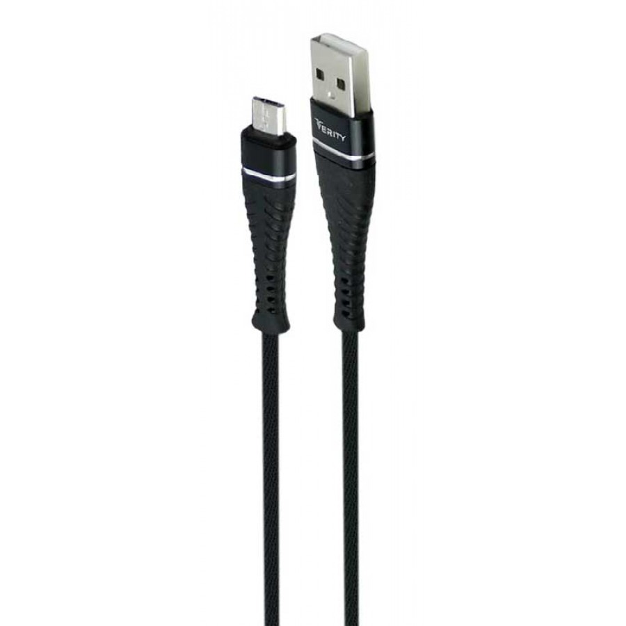کابل شارژ VERITY MICRO USB مدل CB3136B طول 1 متر