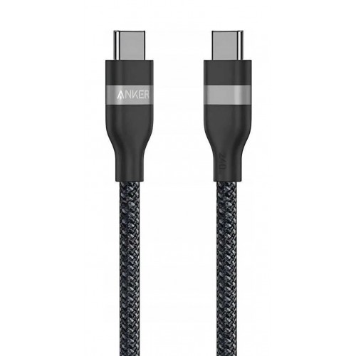 کابل شارژ دو سر ANKER TYPE-C فست شارژ 240 وات مدل A82E2 طول 90 سانتی متر با گارانتی ایستا کابل شارژ دو سر ANKER TYPE-C فست شارژ 240 وات مدل A82E2 طول 90 سانتی متر با گارانتی ایستا