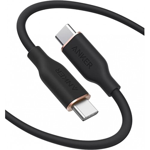 کابل شارژ دو سر ANKER TYPE-C فست شارژ 100 وات مدل PowerLine III A8553 طول 1.8 متر