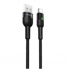 کابل شارژ آیفون BOROFONE مدل BU17 طول 1.2 متر