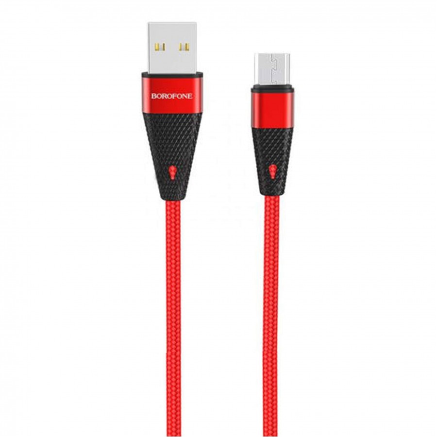 کابل شارژ BOROFONE Micro USB مدل BU10 طول 1.2 متر