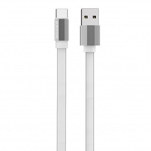 کابل شارژ فلت BOROFONE TYPE-C مدل BU8 طول 1.2 متر