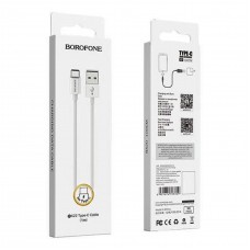 کابل شارژ BOROFONE TYPE-C مدل BX22 طول 1 متر 