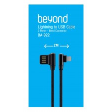 کابل شارژ آیفون 2متری BEYOND مدل BA-922 