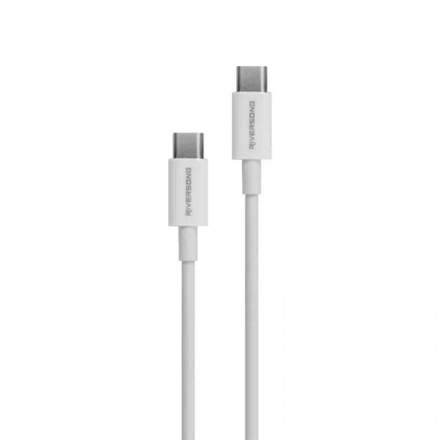 کابل شارژ دو سر RIVERSONG TYPE-C مدل LOTUS 08 طول 1 متر