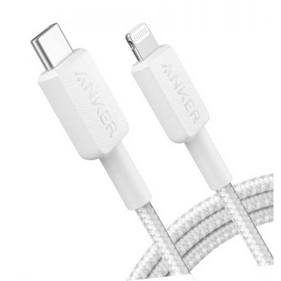 کابل تبدیل TYPE-C به LIGHTNING فست شارژ ANKER مدل A81B6H21 طول 1.8 متر با گارانتی ایستا