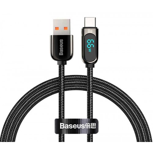 کابل شارژ BASEUS TYPE-C فست شارژ 66 وات مدل CASX020001 طول 1 متر