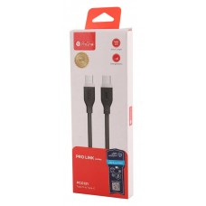 کابل شارژ دو سر TYPE-C فست شارژ 60 وات ProOne مدل PCC121 طول 1 متر 