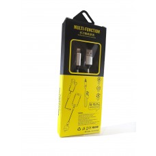 کابل شارژ آیفون MULTI FUNCTION طول 1متر 