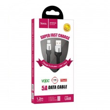 کابل شارژ HOCO TYPE-C فست شارژ مدل U68 طول 1.2 متر 