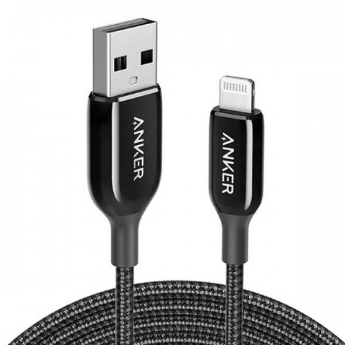 کابل شارژ آیفون فست شارژ ANKER مدلPOWERLINE+ III A8823H11 طول 1.8 متر