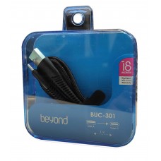 کابل شارژ beyond TYPE-C مدل BUC-301 طول 1 متر کابل شارژ beyond TYPE-C مدل BUC-301 طول 1 متر