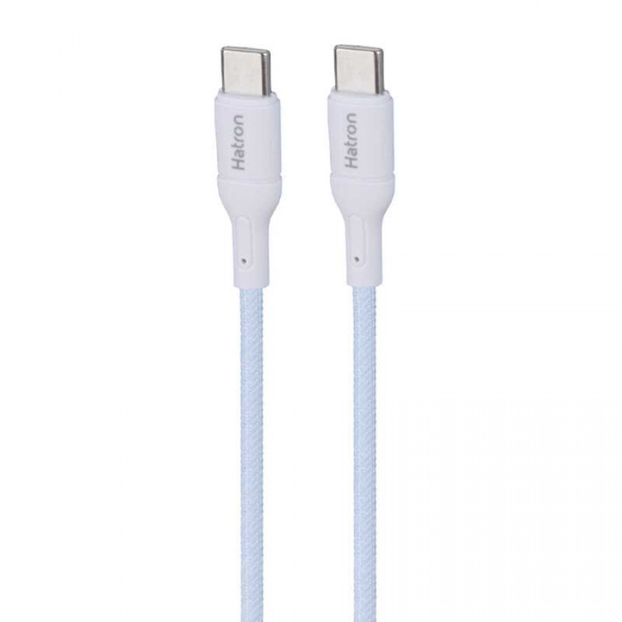 کابل شارژ دو سر TYPE-C فست شارژ 100 وات HATRON مدل HC610HB طول 1 متر
