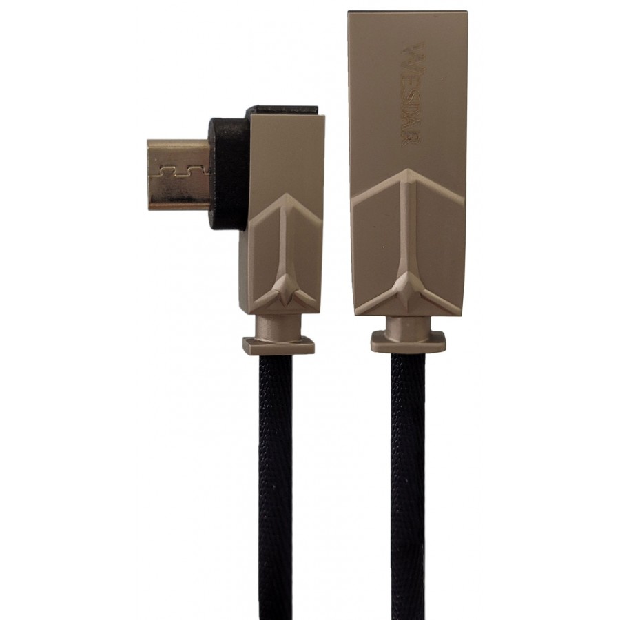 کابل شارژ WESDAR MICRO USB مدل T53 طول 1 متر