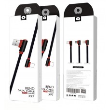 کابل شارژ اندروید فست شارژ WUW مدل X97 